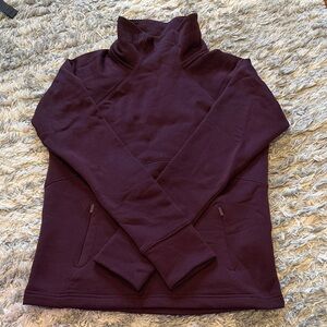 Athleta Maroon Pullover Sweater